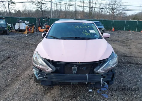 2019 Nissan Sentra Sv from USA, damaged, VIN 3N1AB7AP7KY260992